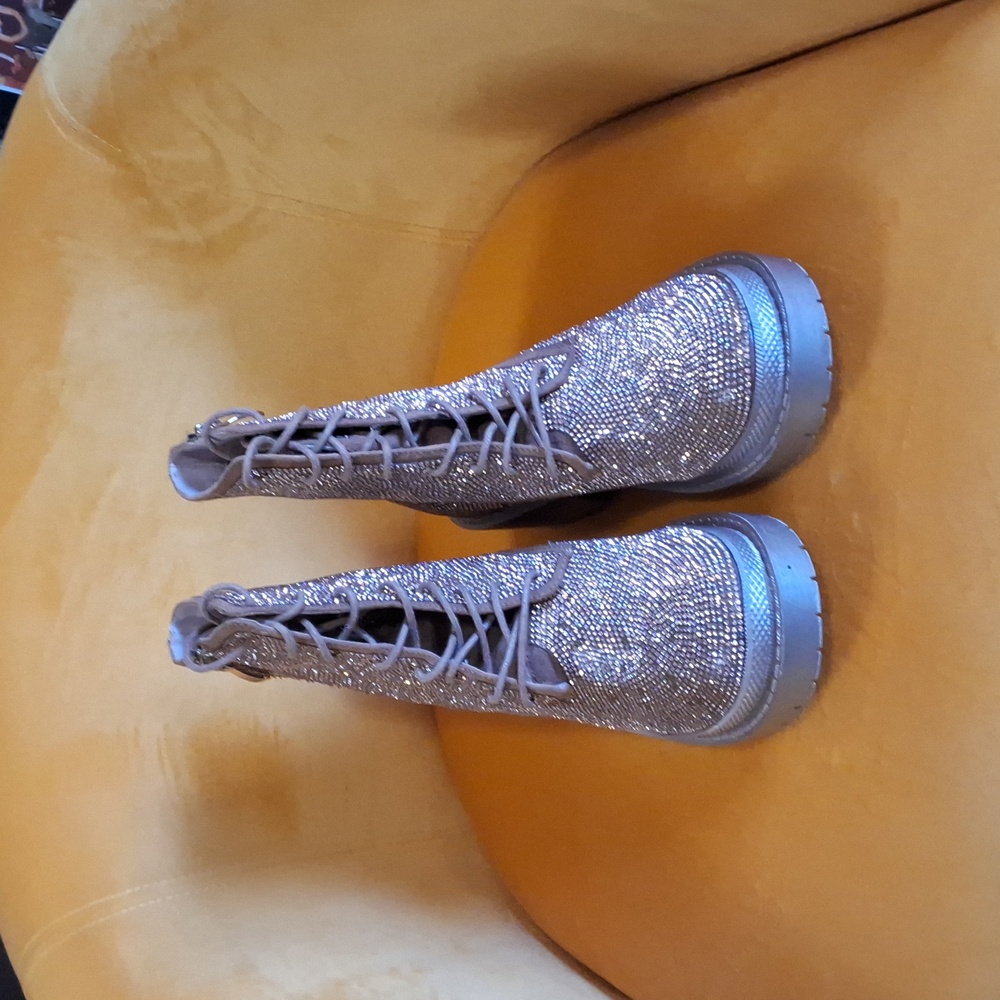 Cape Robbin Bling Combat Boot